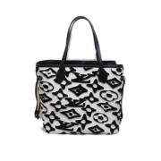 Pre-owned Fabric louis-vuitton-bags Louis Vuitton Vintage , White , Da...