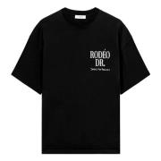 Korte mouwen ronde hals T-shirt 1989 Studio , Black , Heren