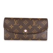 Pre-owned Coated canvas wallets Louis Vuitton Vintage , Brown , Dames