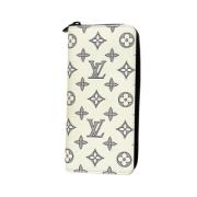 Pre-owned Fabric wallets Louis Vuitton Vintage , White , Heren