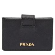 Pre-owned Leather home-office Prada Vintage , Black , Dames