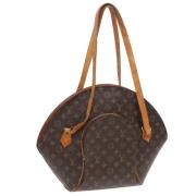 Pre-owned Canvas handbags Louis Vuitton Vintage , Brown , Dames