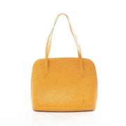 Pre-owned Leather louis-vuitton-bags Louis Vuitton Vintage , Yellow , ...