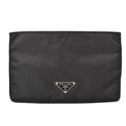 Pre-owned Canvas prada-bags Prada Vintage , Black , Dames