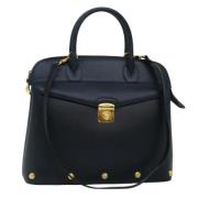 Pre-owned Leather handbags Salvatore Ferragamo Pre-owned , Black , Dam...