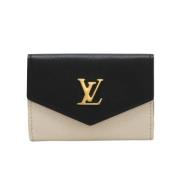 Pre-owned Leather wallets Louis Vuitton Vintage , Beige , Dames