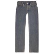 Mauve Overdyed Jeans PS By Paul Smith , Blue , Heren