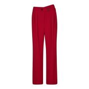 Elegante wijde pijp broek Flame Co'Couture , Red , Dames