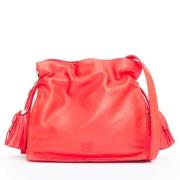 Pre-owned Leather handbags Loewe Pre-owned , Red , Dames