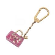 Pre-owned Metal key-holders Louis Vuitton Vintage , Pink , Dames