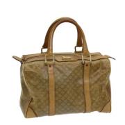 Pre-owned Canvas handbags Celine Vintage , Brown , Dames