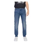 Heren Jeans Herfst/Winter Collectie Hugo Boss , Blue , Heren