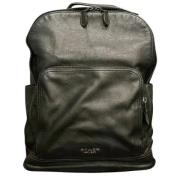 Pre-owned Leather backpacks Coach Pre-owned , Black , Heren