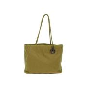 Pre-owned Canvas dior-bags Dior Vintage , Yellow , Dames