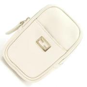 Pre-owned Leather clutches Fendi Vintage , White , Dames