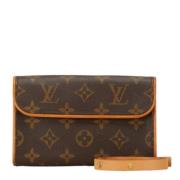 Pre-owned Leather louis-vuitton-bags Louis Vuitton Vintage , Brown , D...