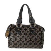 Pre-owned Coated canvas handbags Louis Vuitton Vintage , Brown , Dames