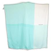 Pre-owned Silk scarves Tiffany & Co. Pre-owned , Blue , Dames