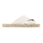 Stijlvolle Zomer Sliders voor Vrouwen Castañer , White , Dames