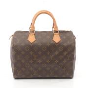 Pre-owned Leather louis-vuitton-bags Louis Vuitton Vintage , Brown , D...