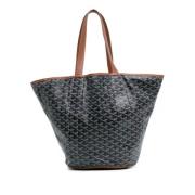 Pre-owned Fabric totes Goyard Vintage , Blue , Dames