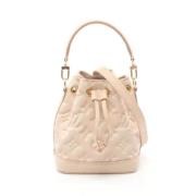 Pre-owned Leather louis-vuitton-bags Louis Vuitton Vintage , Beige , D...