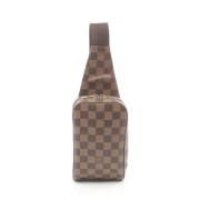 Pre-owned Leather louis-vuitton-bags Louis Vuitton Vintage , Brown , D...