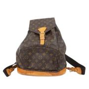 Pre-owned Fabric louis-vuitton-bags Louis Vuitton Vintage , Brown , Da...