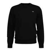 Stijlvolle Gebreide Collectie Gant , Black , Heren