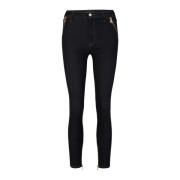 Slim Fit Donkerblauwe Jeans met Gouden Details Joop! , Black , Dames