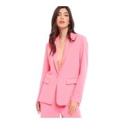 Blazer Jas voor Vrouwen Gaudi , Pink , Dames