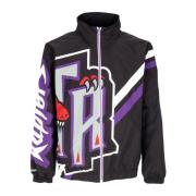 Toronto Raptors Windbreaker Jas Mitchell & Ness , Black , Heren