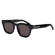 Echo Zonnebril met Zwarte Frame Palm Angels , Black , Unisex