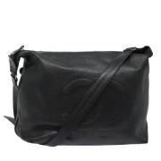 Pre-owned Silk chanel-bags Chanel Vintage , Black , Dames