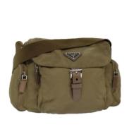 Pre-owned Nylon prada-bags Prada Vintage , Brown , Dames