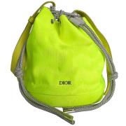 Pre-owned Nylon dior-bags Dior Vintage , Yellow , Dames