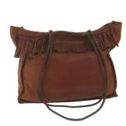 Pre-owned Leather prada-bags Prada Vintage , Brown , Dames