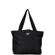 Pre-owned Canvas totes Prada Vintage , Black , Dames