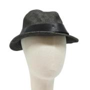 Pre-owned Canvas hats Gucci Vintage , Black , Dames