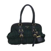 Pre-owned Nylon prada-bags Prada Vintage , Green , Dames