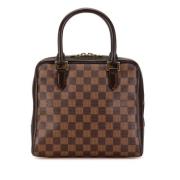 Pre-owned Canvas handbags Louis Vuitton Vintage , Brown , Dames