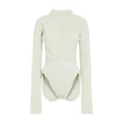 Lichtgroene Bodysuit Rick Owens , Green , Dames