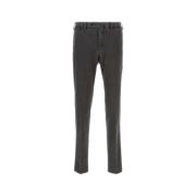 Stretch houtskool katoenen broek PT Torino , Gray , Heren