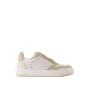 Witte IJs Sneakers Glad Leder Ronde Neus Zadig & Voltaire , White , Da...