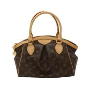 Pre-owned Canvas totes Louis Vuitton Vintage , Brown , Dames