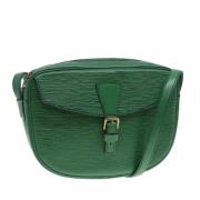 Pre-owned Leather louis-vuitton-bags Louis Vuitton Vintage , Green , D...