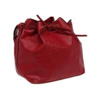 Pre-owned Leather louis-vuitton-bags Louis Vuitton Vintage , Red , Dam...