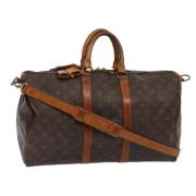 Pre-owned Canvas louis-vuitton-bags Louis Vuitton Vintage , Brown , Da...