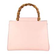 Pre-owned Leather gucci-bags Gucci Vintage , Pink , Dames