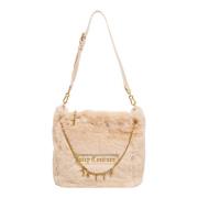 Stijlvolle Tote tas met verstelbare band Juicy Couture , Beige , Dames